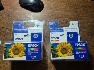 Cartuchos de tinta Epson T018 Color