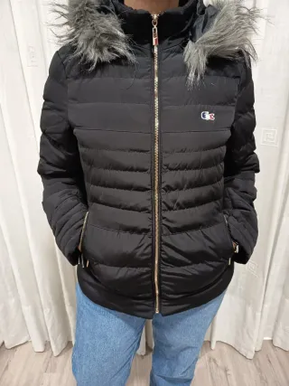 Plumífero Lacoste Negro Talla M