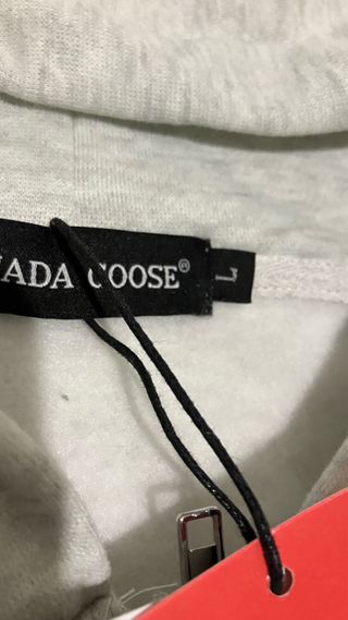 Felpa con cappuccio Canada Goose grigia