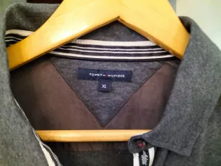 Camisa Tommy Hilfiger franela.