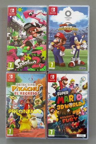 Giochi per Nintendo Switch: Splatoon, Mario & Sonic, D
