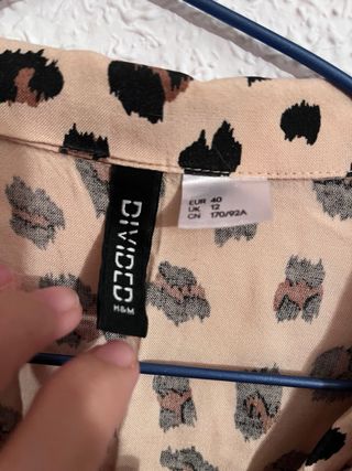 Camisa leopardo
