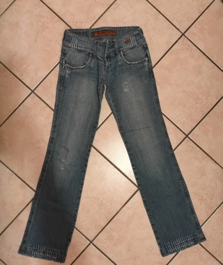 Jeans donna blu
