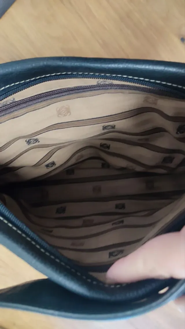 Bolso Loewe Piel Negro Vintage