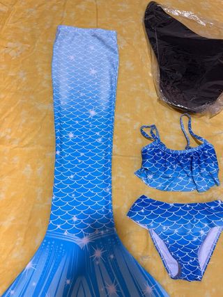 Bañador cola sirena 4/5 años