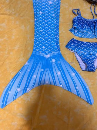 Bañador cola sirena 4/5 años
