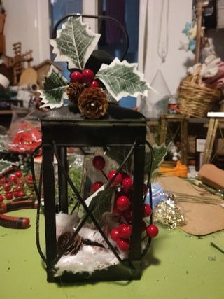 Farolillo Navideño Decorado