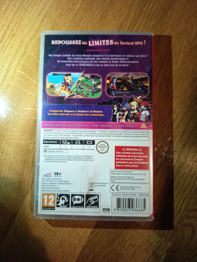 Disgaea 6: Defiance of Destiny Unrelenting Edition