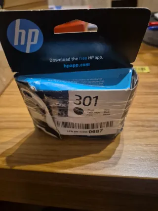 Cartucho Tinta HP 301 Negro