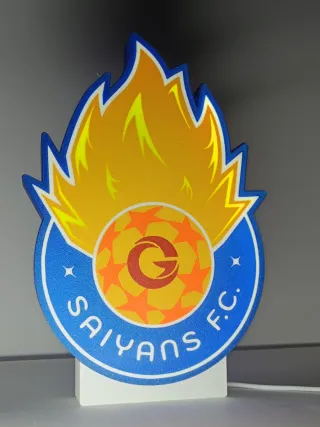 Lámpara LED Saiyans FC
