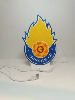Lámpara LED Saiyans FC