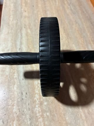 Rueda Abdominal Azul y Negra