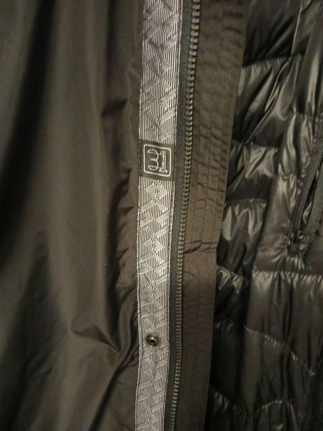 Casaco El Corte Inglés XXL Preto Novo