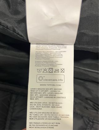 Chaqueta Tiffosi Hybrid Negra XXL