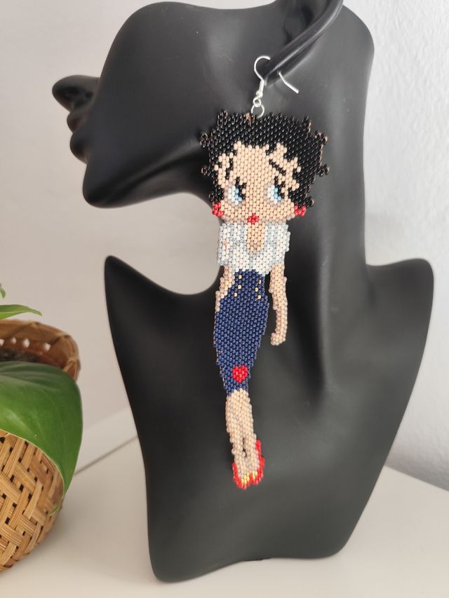 Pendientes Betty Boop