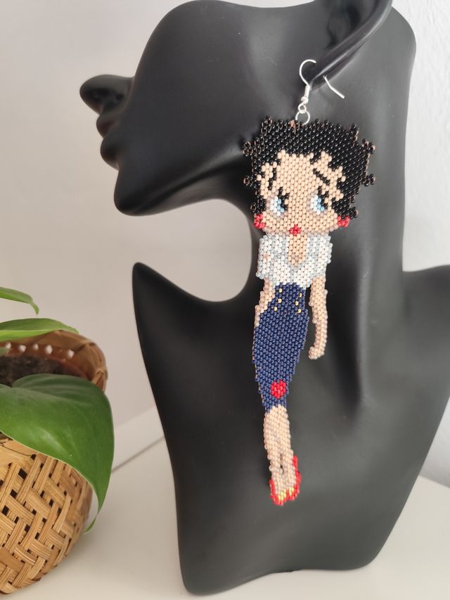 Pendientes Betty Boop