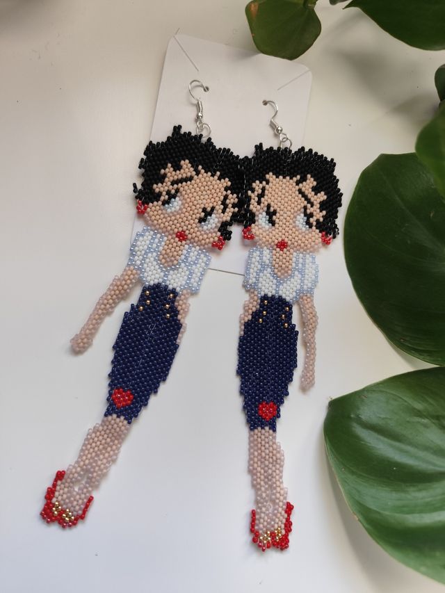 Pendientes Betty Boop