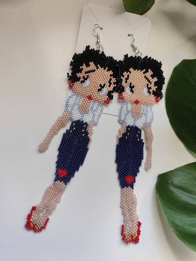 Pendientes Betty Boop