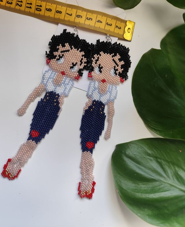 Pendientes Betty Boop