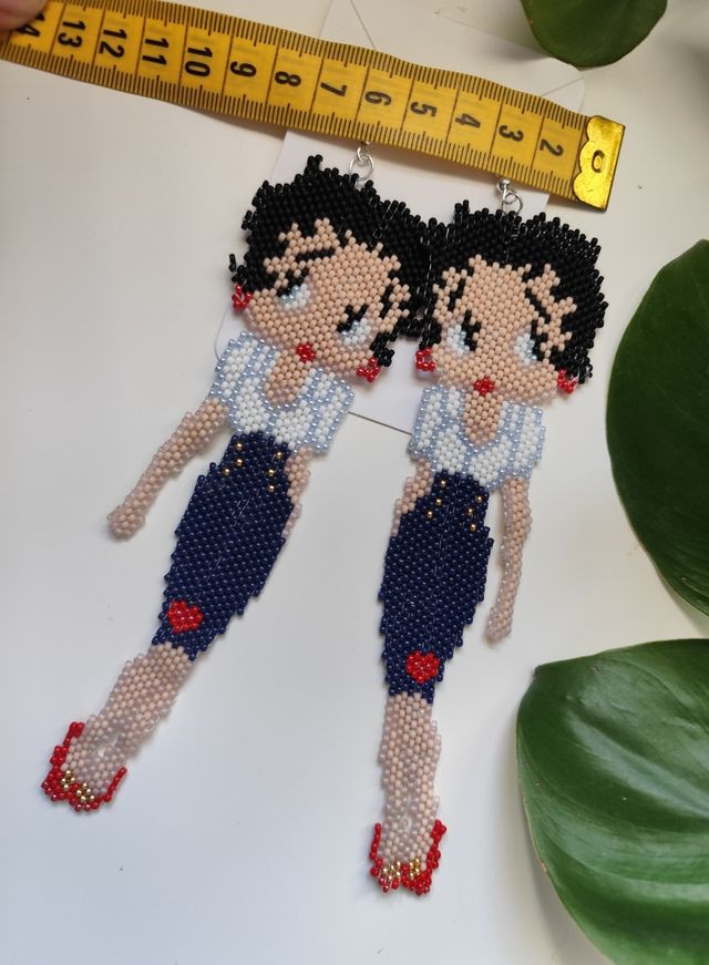 Pendientes Betty Boop