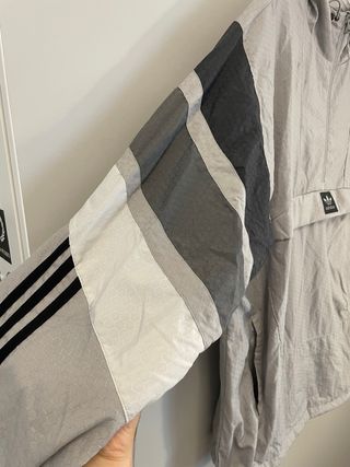 Cortavientos Adidas Originals Gris Multicolor