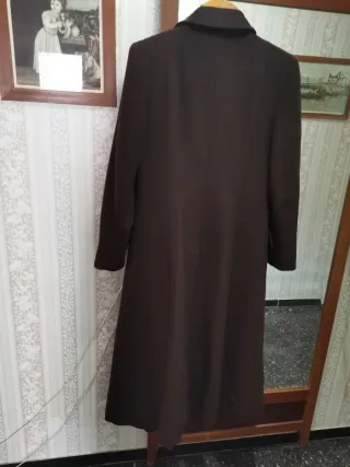 Cappotto Vogue Lana Vergine Tg 44 Marrone