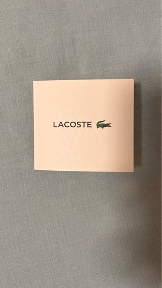 Reloj Lacoste Negro y Dorado