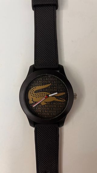 Reloj Lacoste Negro y Dorado