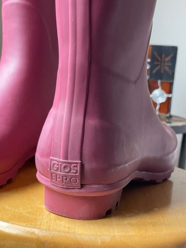 Stivali da acqua alti viola