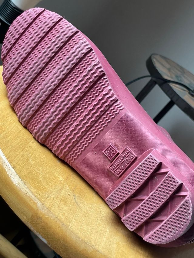 Stivali da acqua alti viola