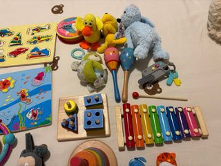 Lote Juguetes Bebé: Puzzles, Peluches y Más