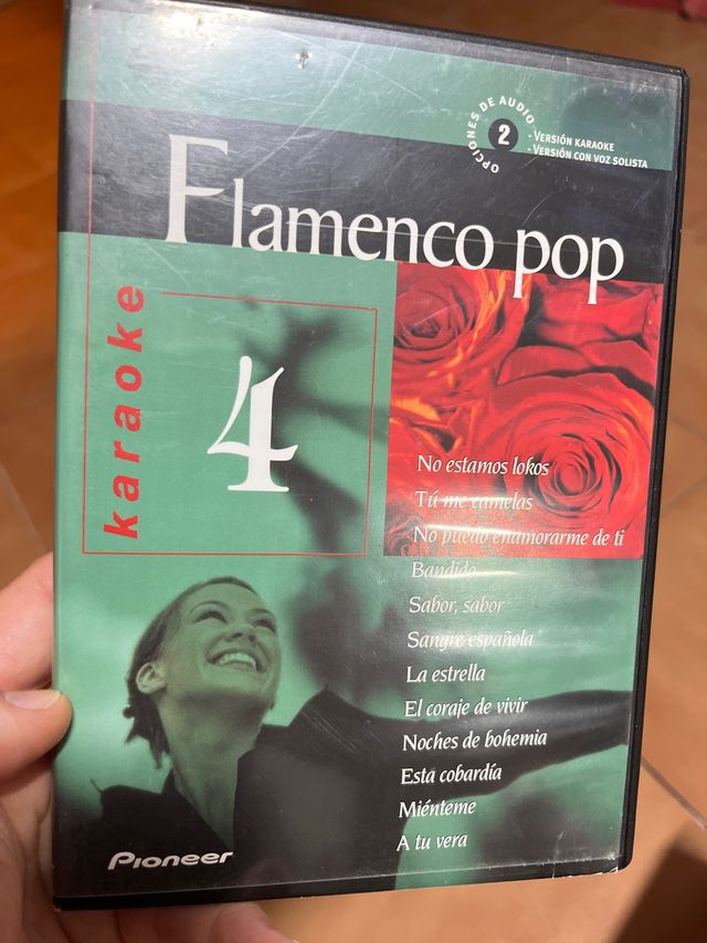 DVD Karaoke Flamenco Pop 4