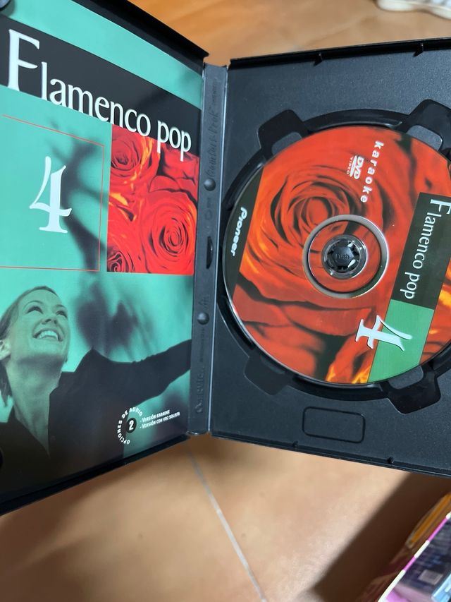 DVD Karaoke Flamenco Pop 4