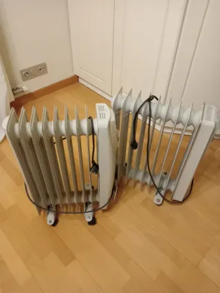 2 Radiadores de aceite Eléctricos