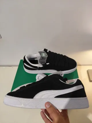 Puma Suede XL Negro y Blanco