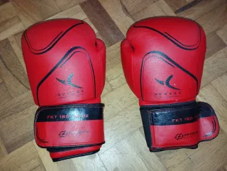 Guantes de Boxeo Domyos Rojos 180oz