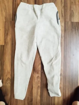 Pantalones deportivos niña gris talla 8 años