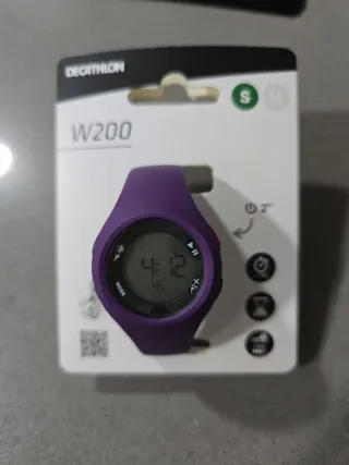 Reloj Decathlon W200 Morado