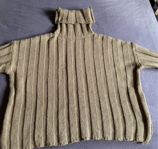 Jersey Zara oversize tejido grueso M