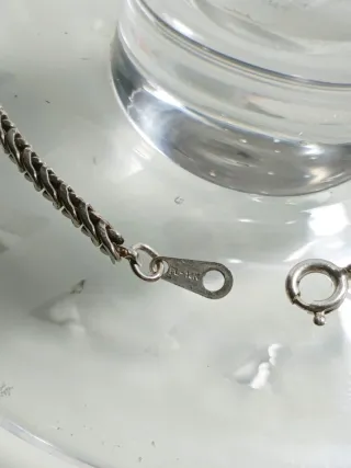 Pulsera Vintage Plateada
