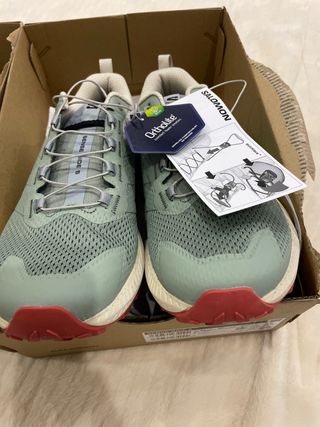 Zapatillas Salomon Sense Ride 5 Verde/Rojo 