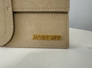 Bolso Jacquemus Beige Piel
