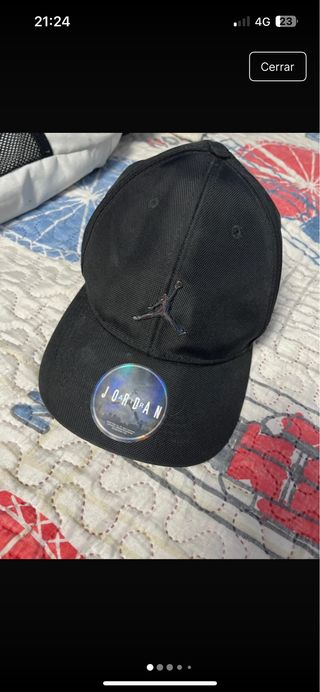 Gorra Jordan Negra Talla Única