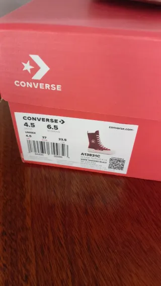 Botas Converse piel y Pelo Marrón 