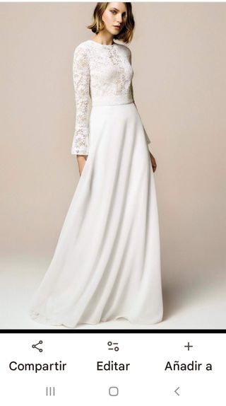Vestido Novia Jesús Peiró Blanco