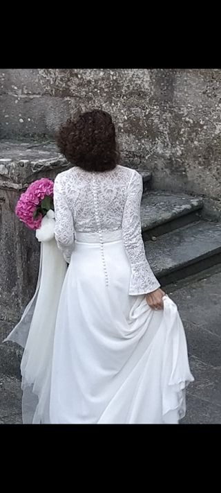 Vestido Novia Jesús Peiró Blanco