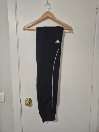 Pantalón Adidas Chándal Negro Vintage