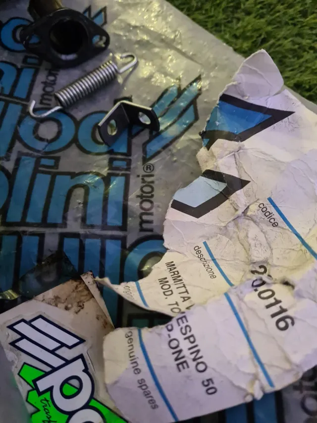 Escape Polini Vespino Antiguo Stock