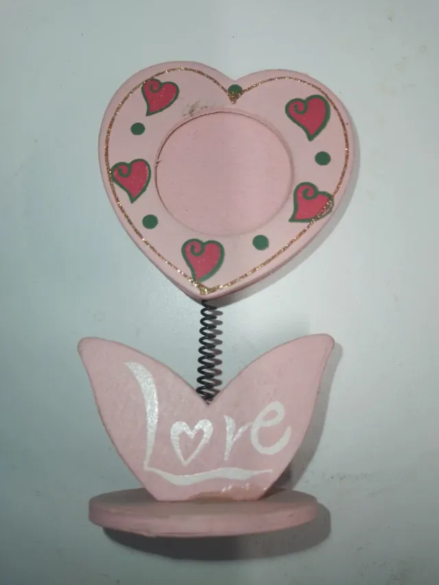 Portafoto in legno  " Love "