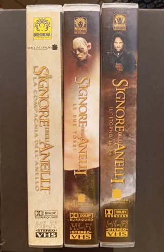 Il Signore degli Anelli - Trilogia VHS